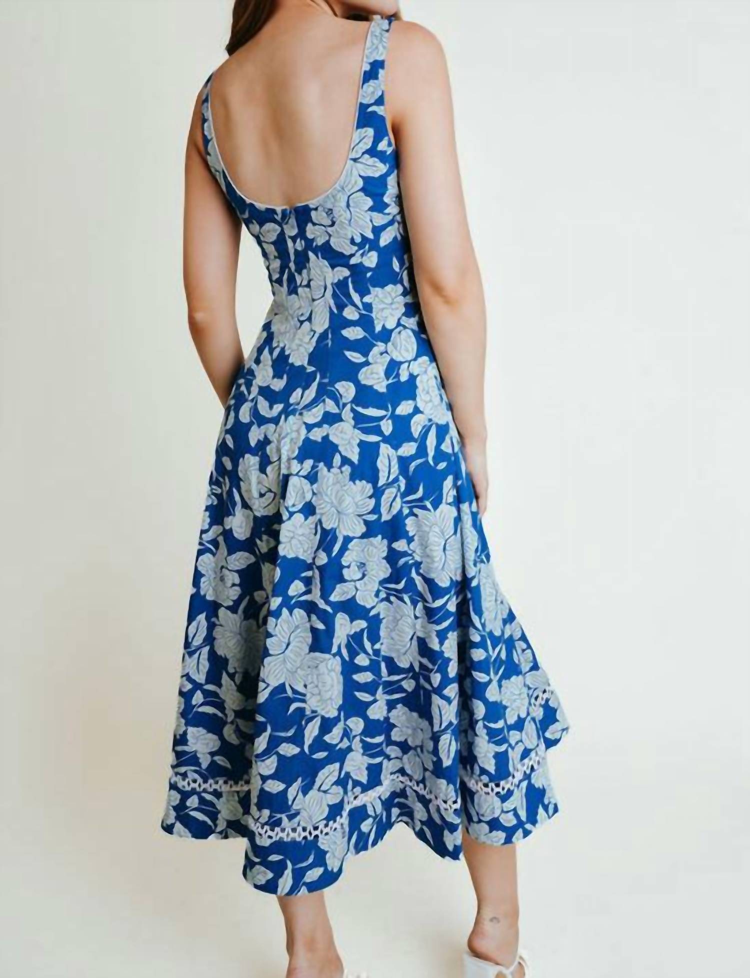 Laroque - Sophia Dress - blue - casual - dress - clothing
