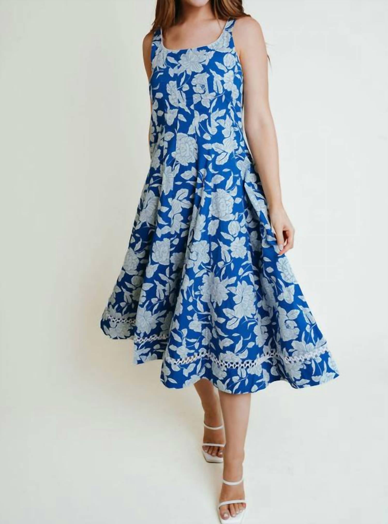 Laroque - Sophia Dress - blue - casual - dress - clothing