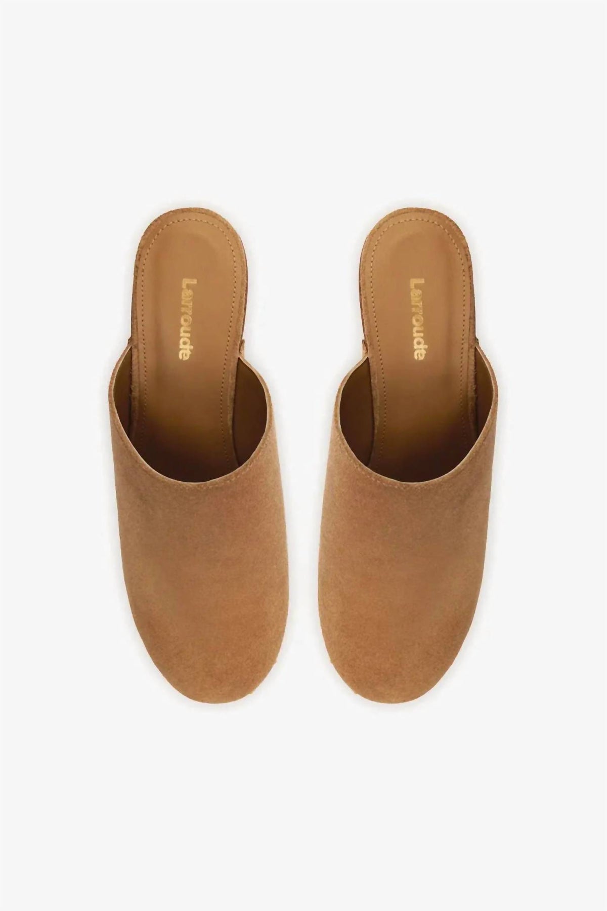 Larroude - Women's Miso Wooden Platform Clogs