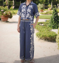 Las Sureñas - Short-sleeve Linen Shirt