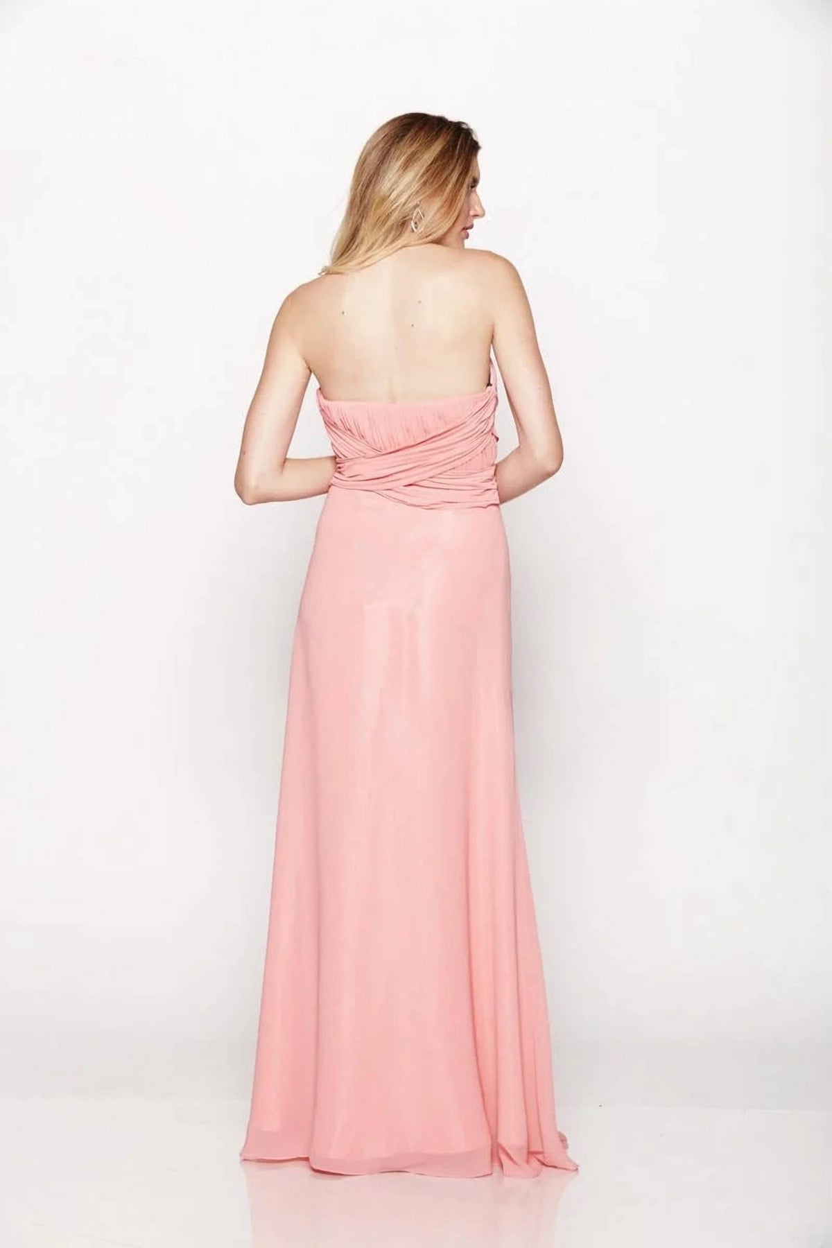 Last Dress - Serenity Drape Strapless Gown