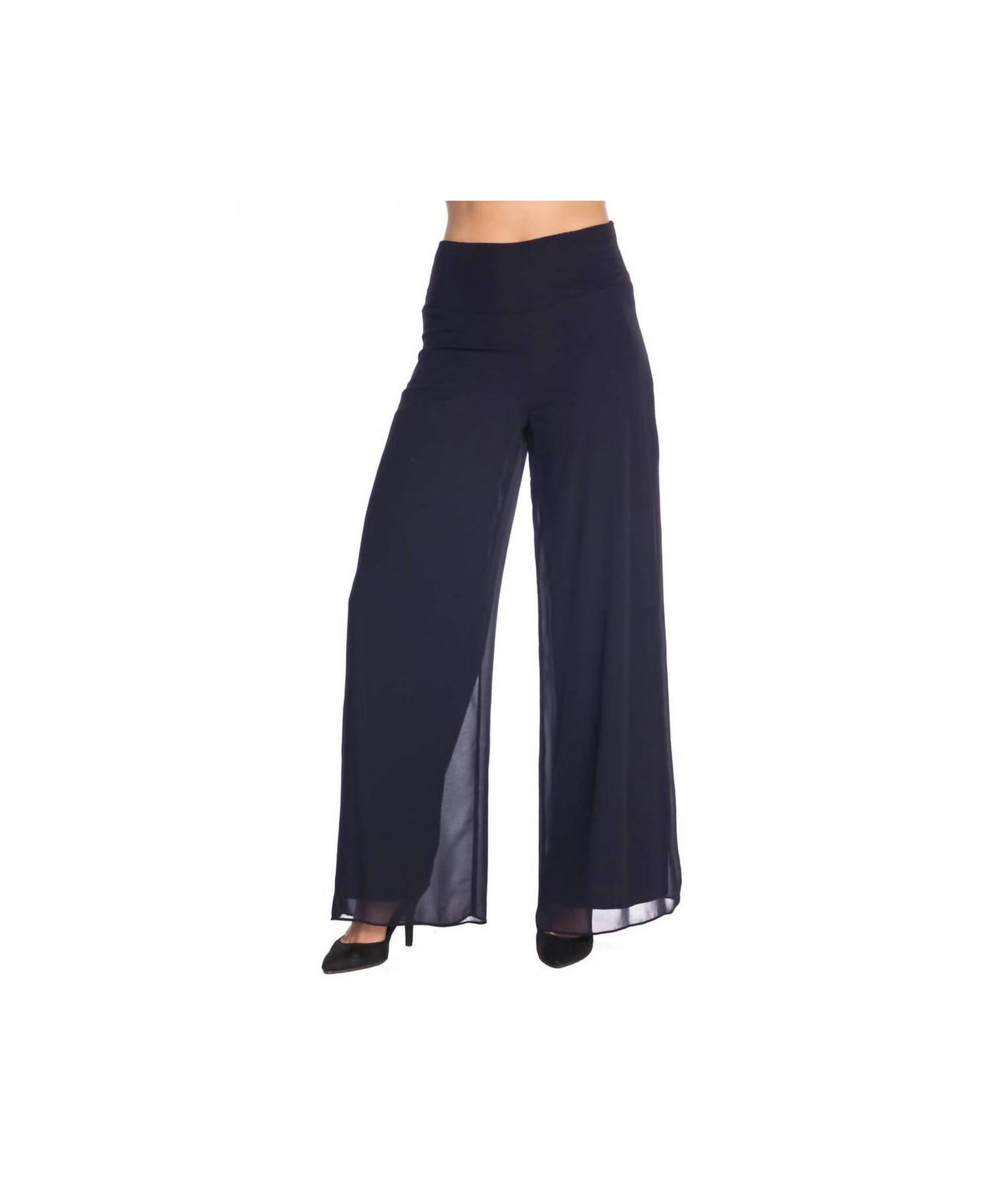 Last Tango - Chiffon Wide Leg Pants
