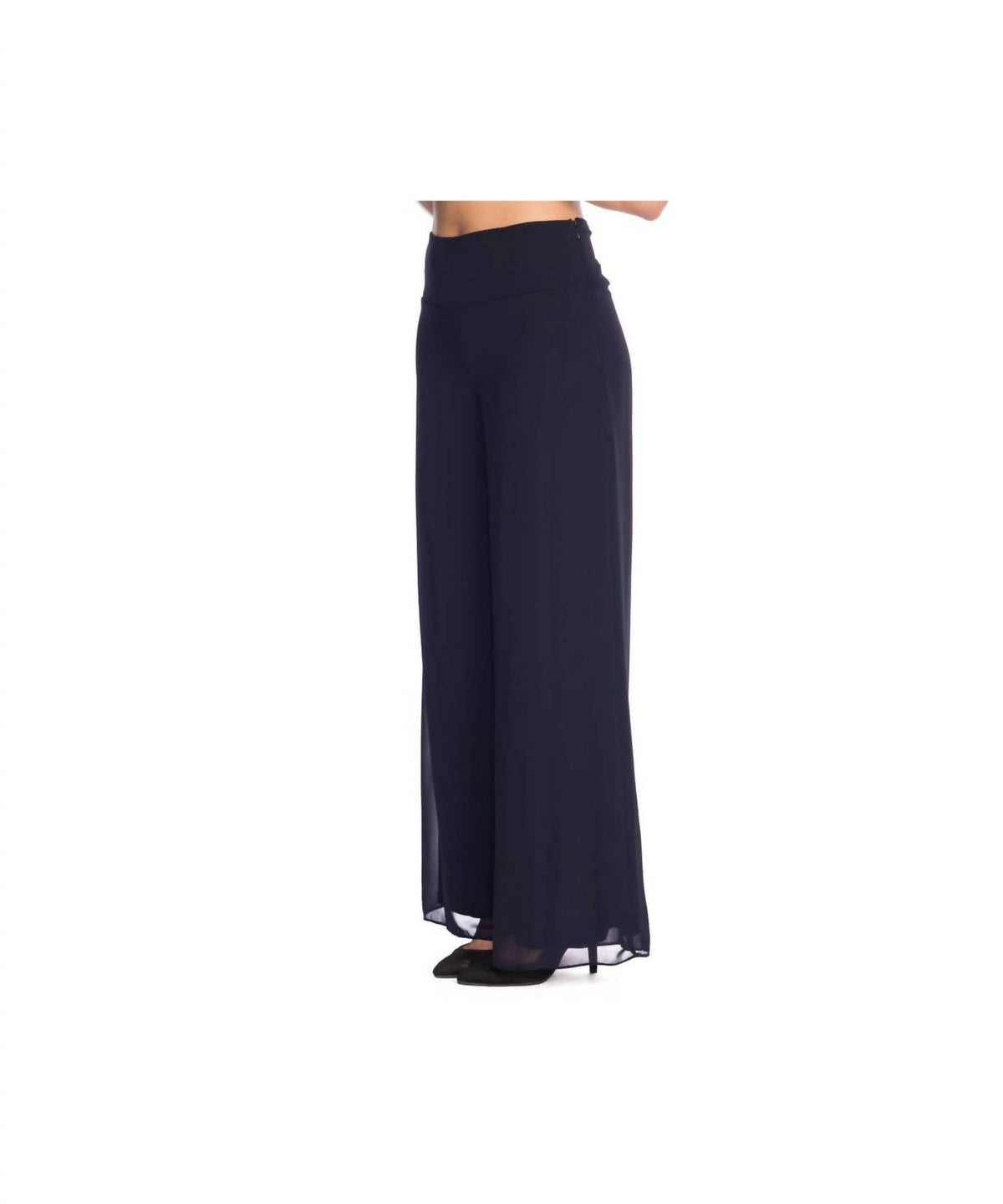 Last Tango - Chiffon Wide Leg Pants