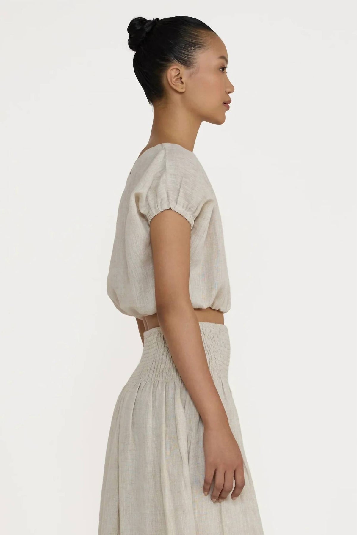 Laude The Label - Bubble Crop Top