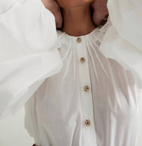 Laurence Bras - Victory Top - blouses - clothing - cotton