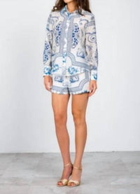 Lavender Brown - High Rise Della Shorts