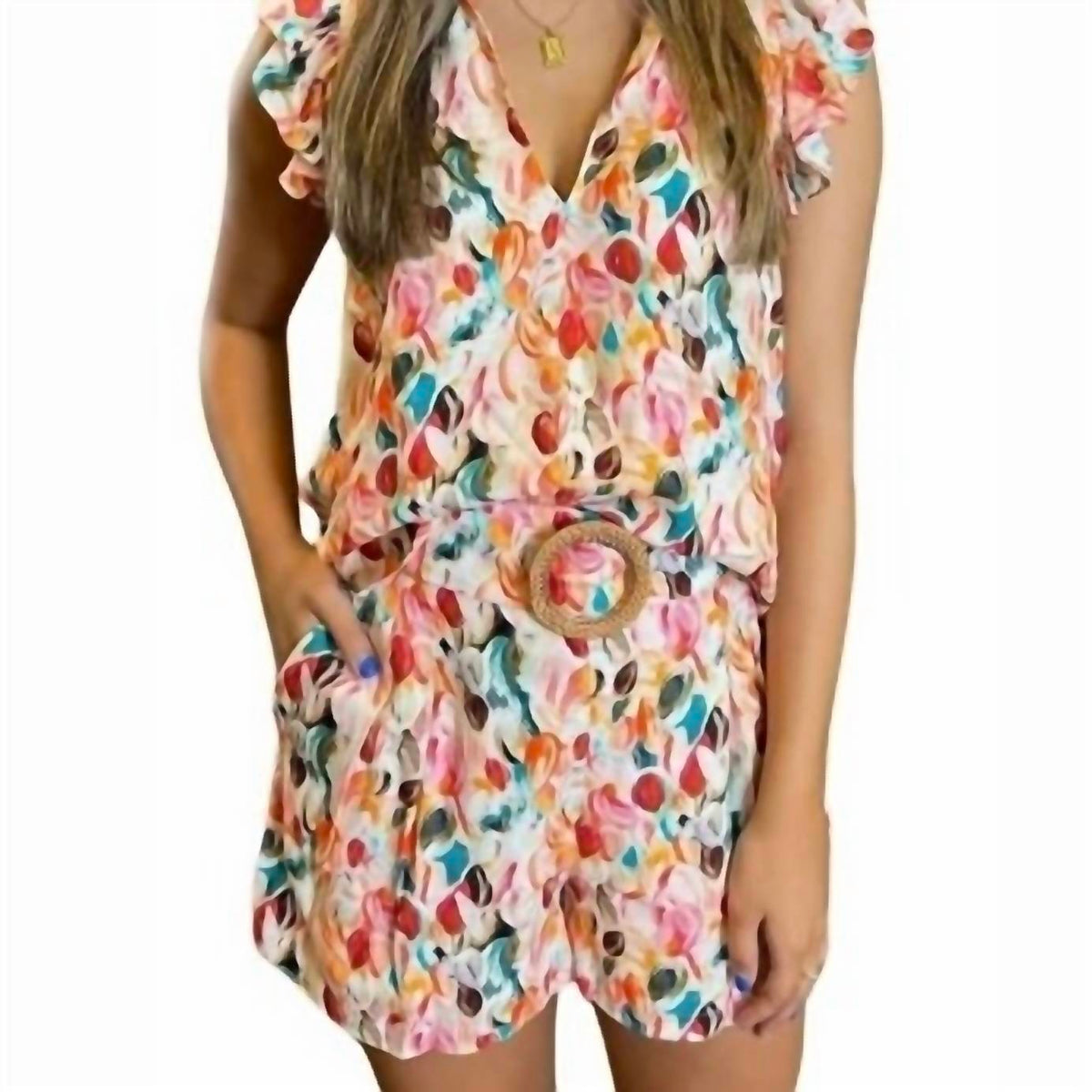 Lavender Brown - Laura Belted Shorts