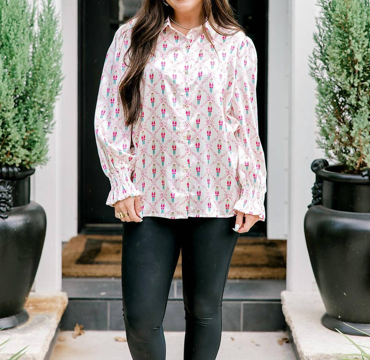 Layerz Clothing - Caroline Button Up Top