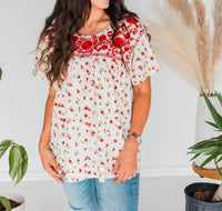 Layerz Clothing - Jane Patterned Top