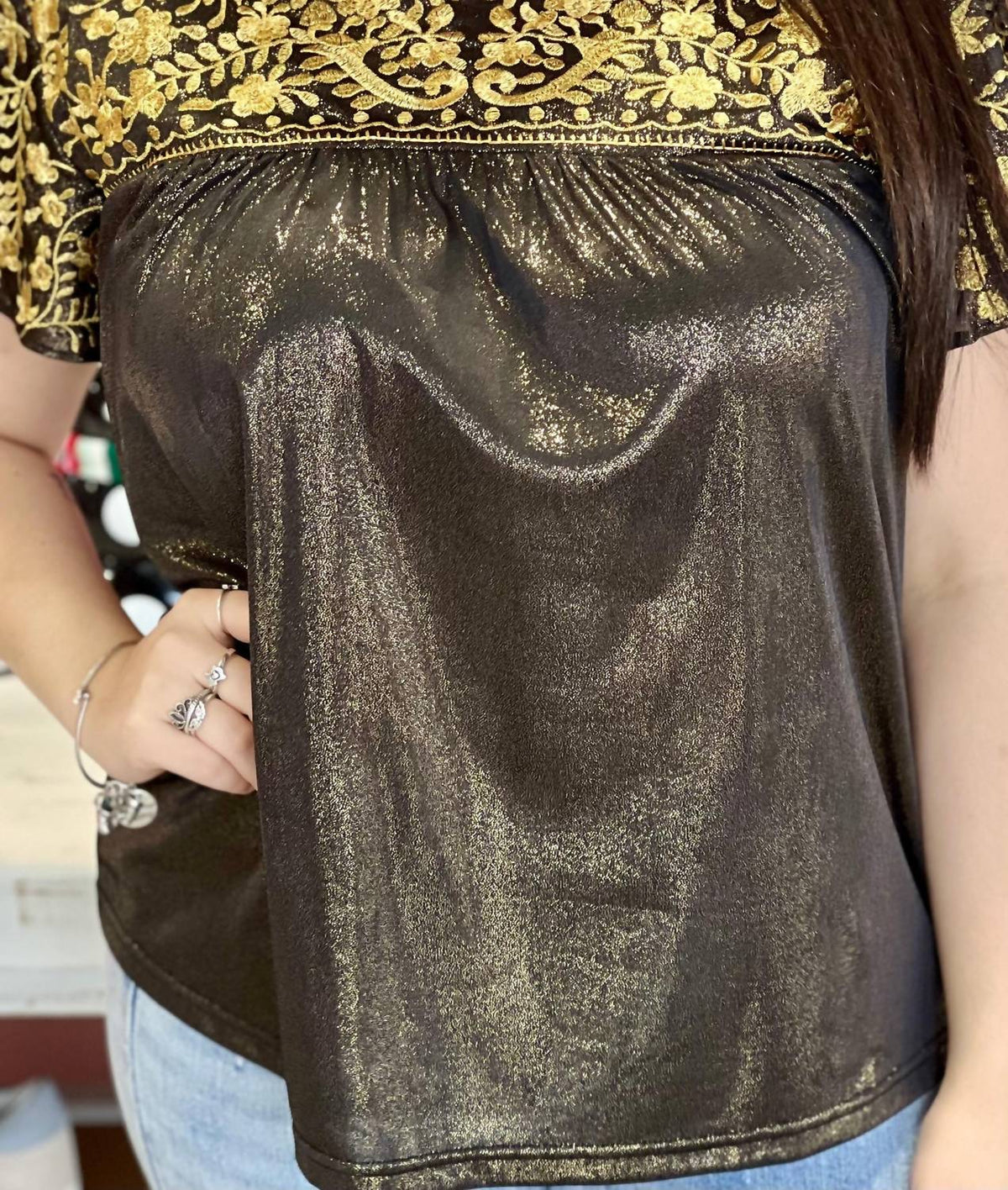 Layerz Clothing - Rae Embroidered Top
