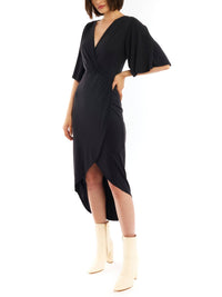 Lblc The Label - Courtney V Neck Dress