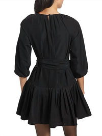 Ldt - Hunter Belted Flounce Minidress