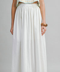 Le Cliche - Embroidered Maxi Skirt