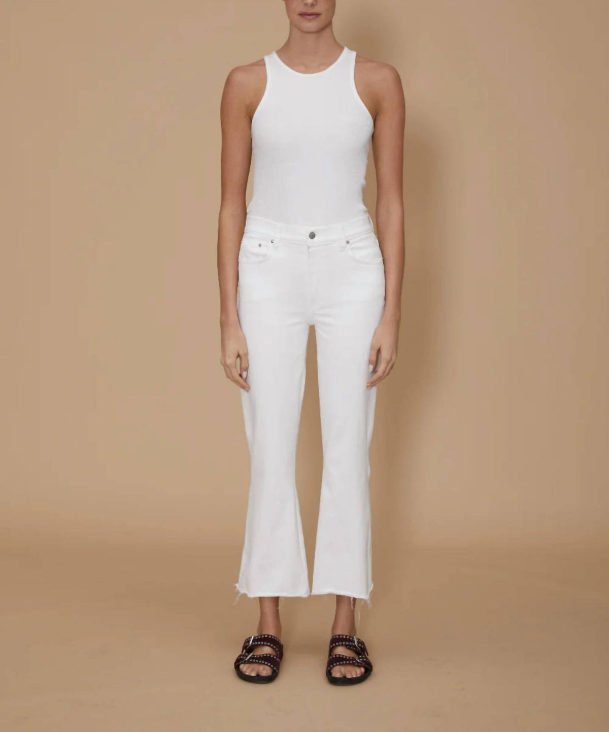 Le Jean - Bella Crop Flare Pants