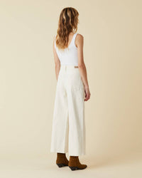 Le Jean - Juliette Wide Leg Ankle Pant