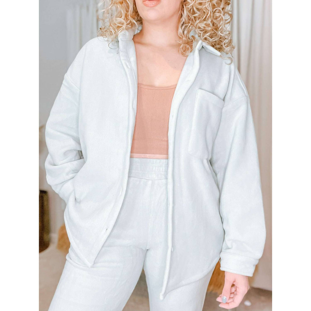 Le Lis - Amina Fleece Shacket