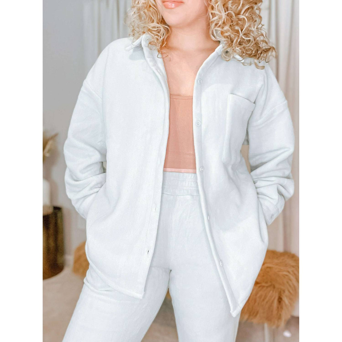 Le Lis - Amina Fleece Shacket
