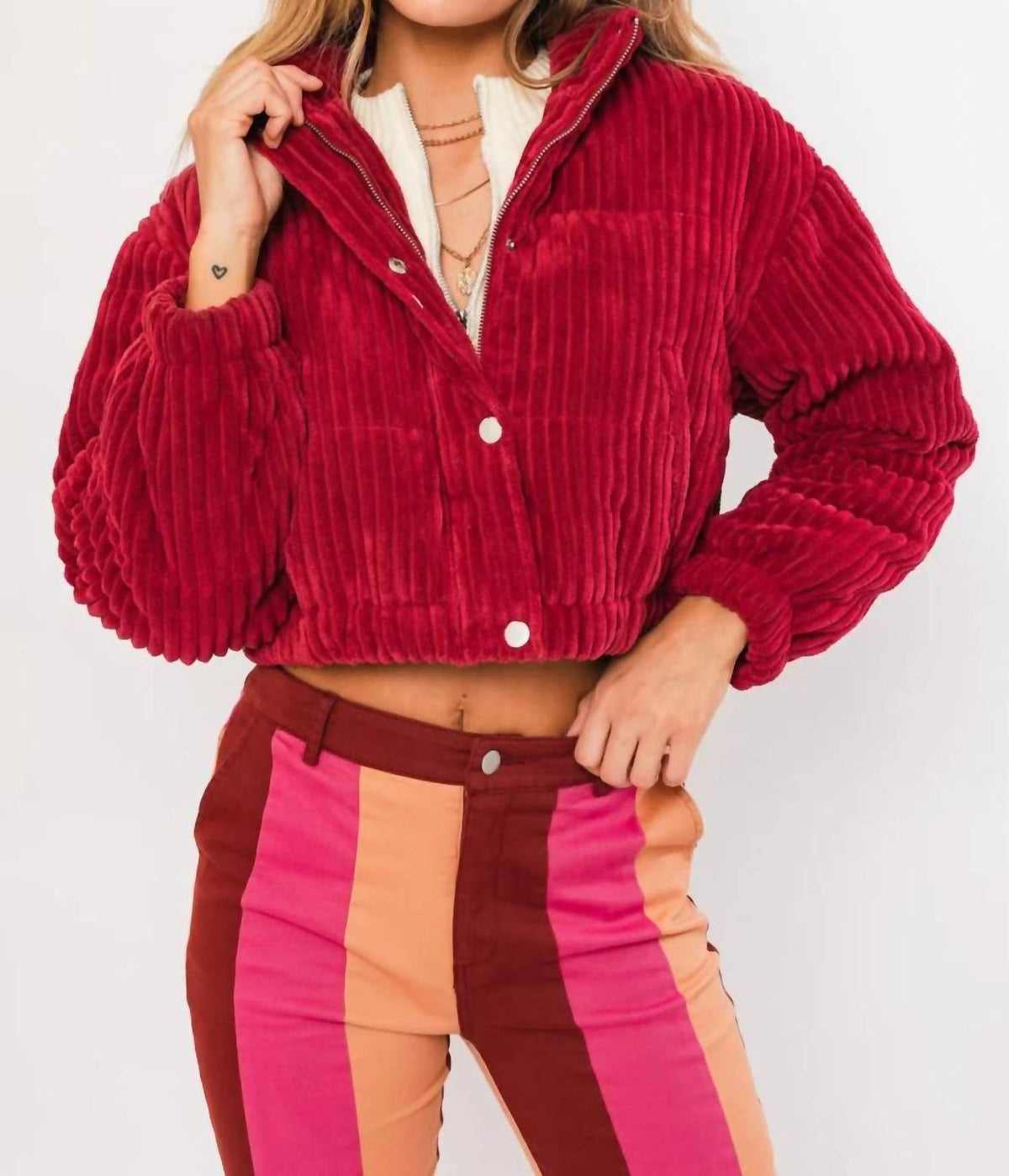 Le Lis - Cranberry Crush Jacket