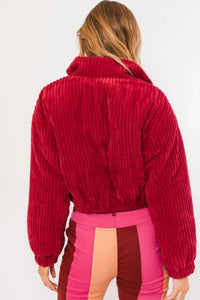 Le Lis - Cranberry Crush Jacket