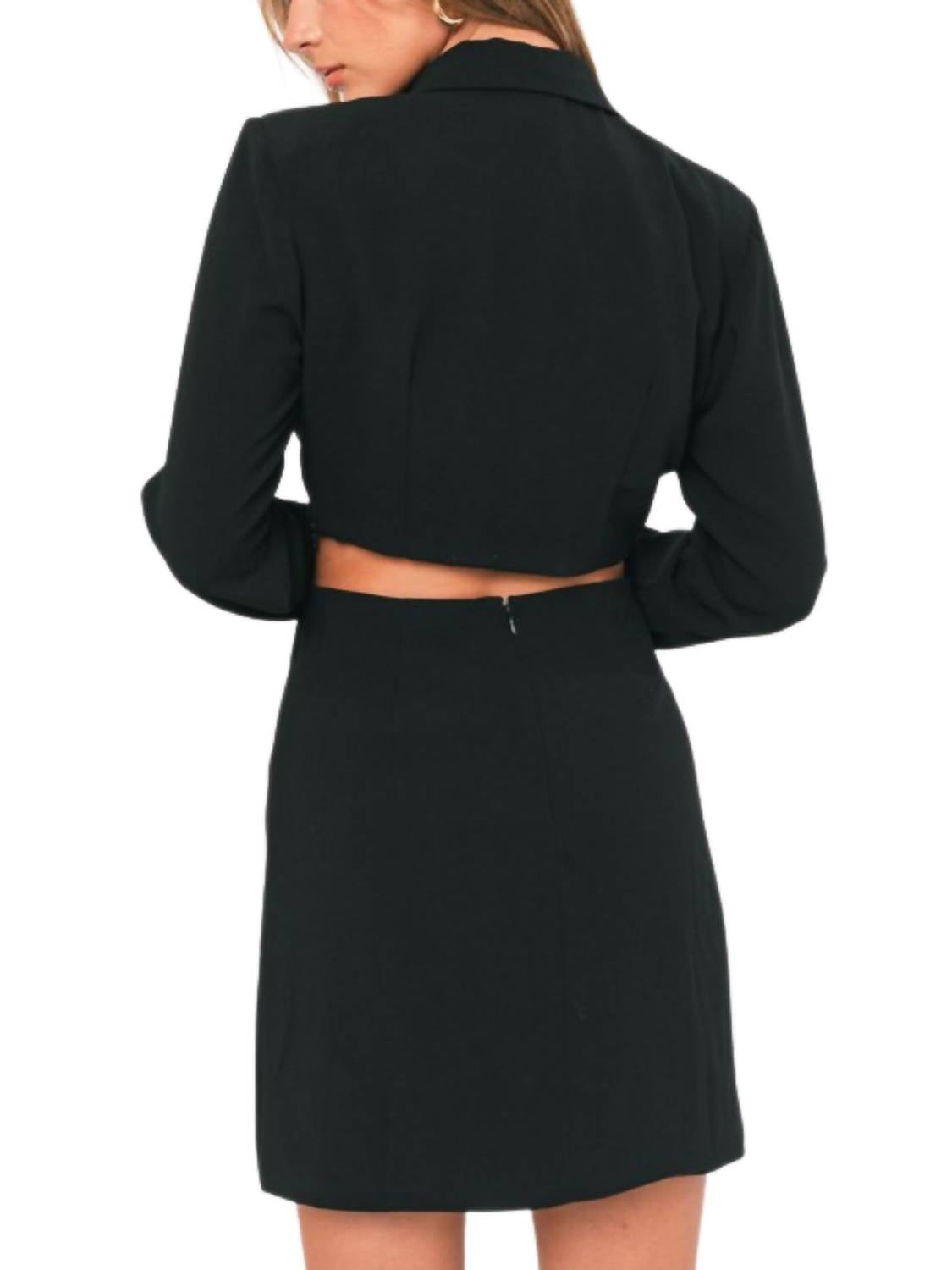 Le Lis - Cut Up Mini Dress