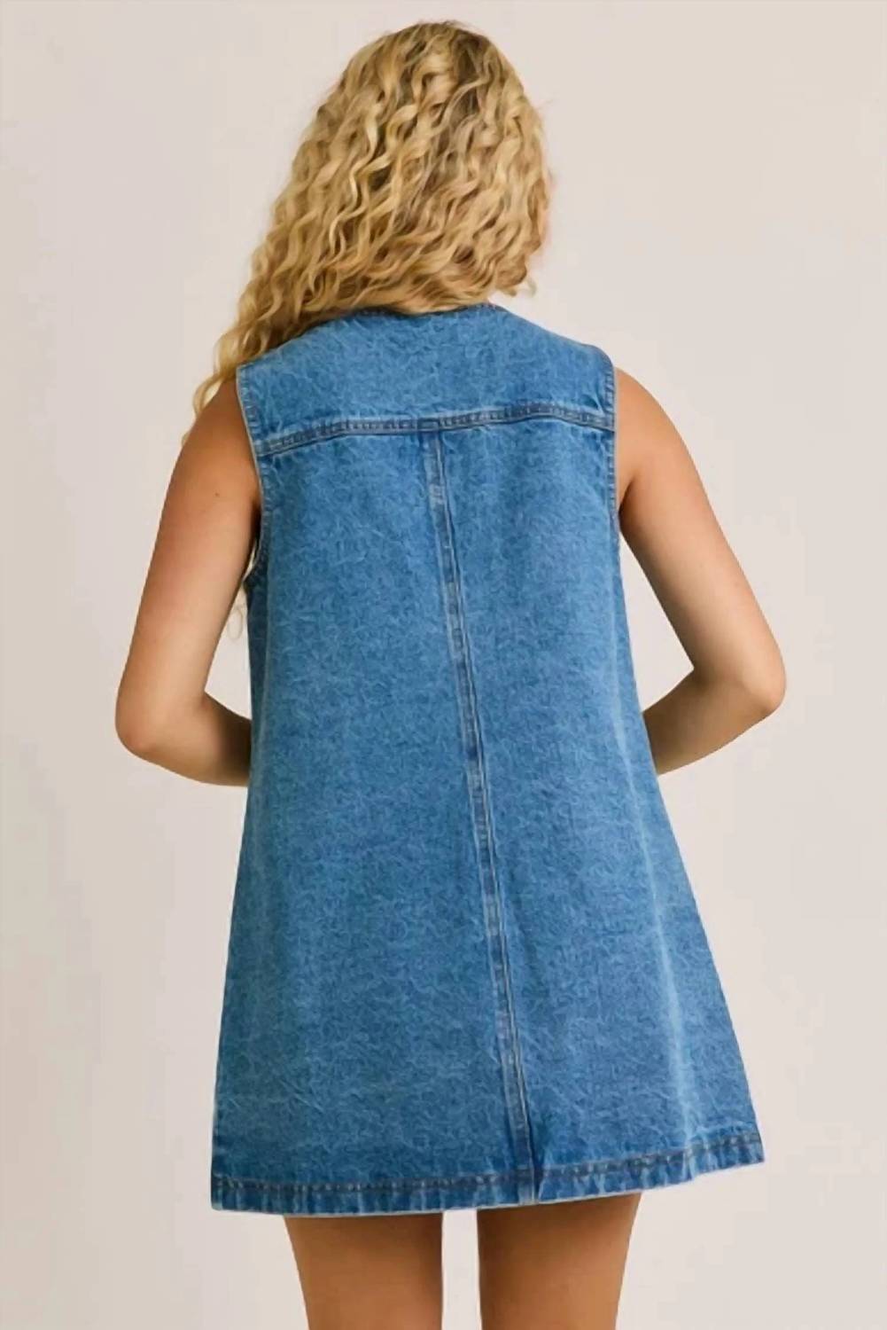 Le Lis - Denim Mini Dress