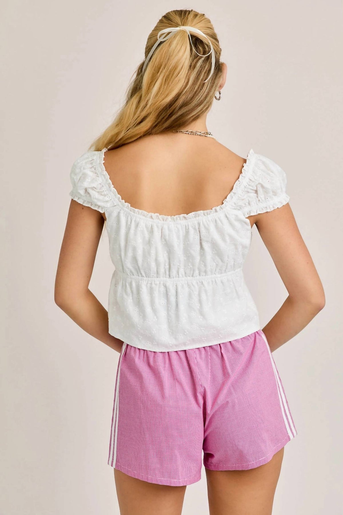 Le Lis - Elena Eyelet Blouse