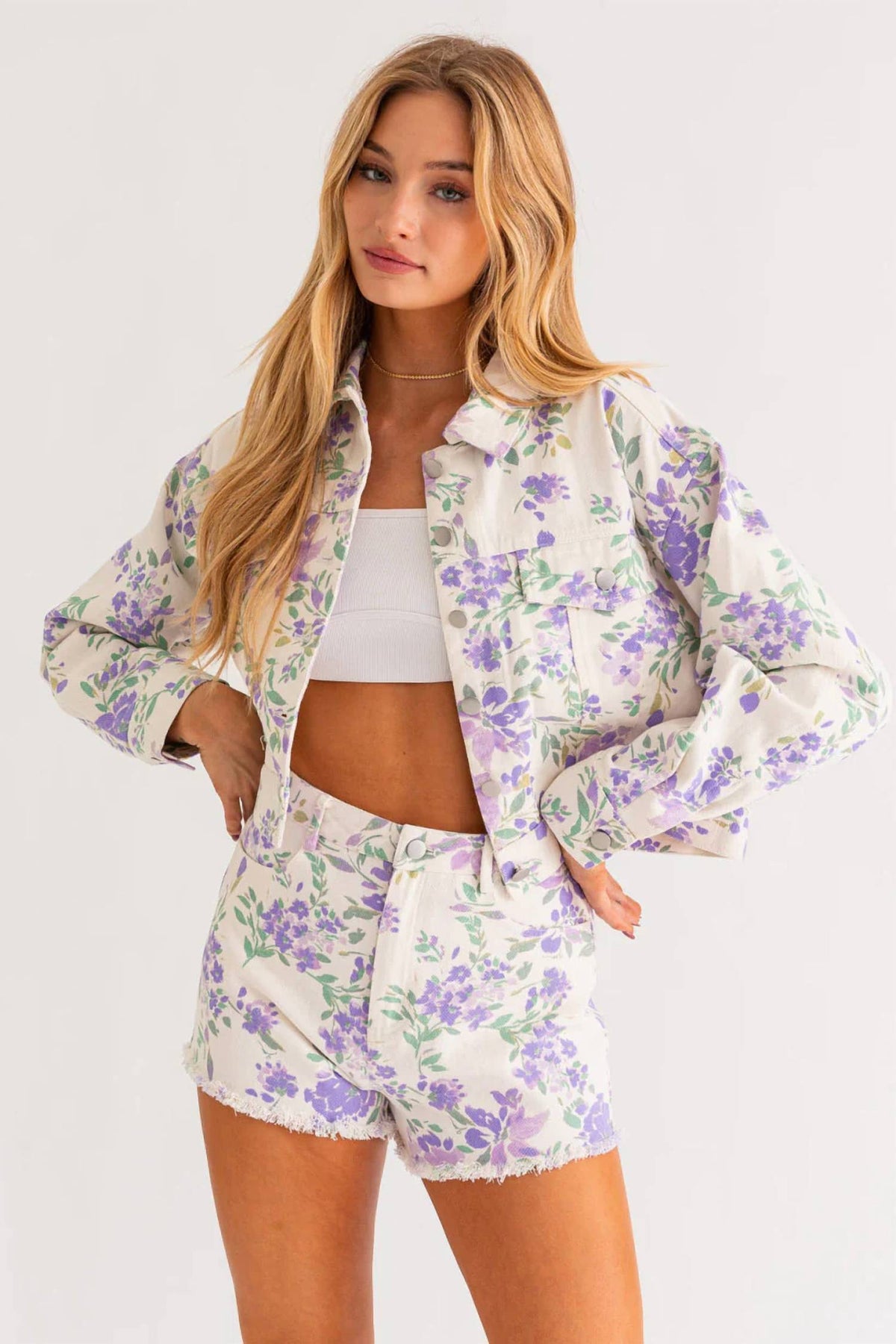 Le Lis - Lilac Kisses Two Piece Set