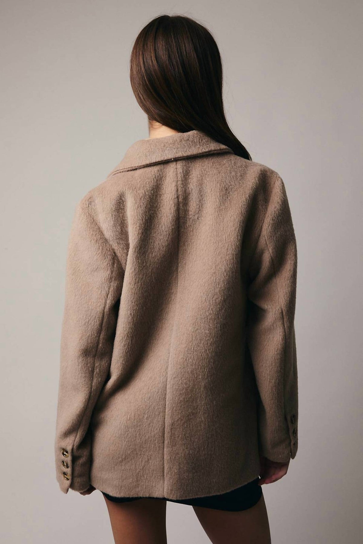 Le Lis - Long Sleeve Button Down Coat