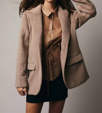 Le Lis - Long Sleeve Button Down Coat