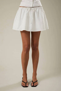 Le Lis - Low Waist Drawstring Skort