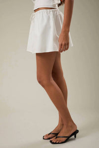 Le Lis - Low Waist Drawstring Skort
