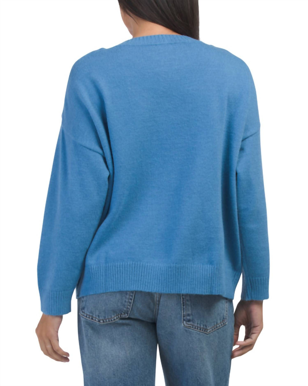 Le Lis - Over The Shoulder Tie Pullover Sweater