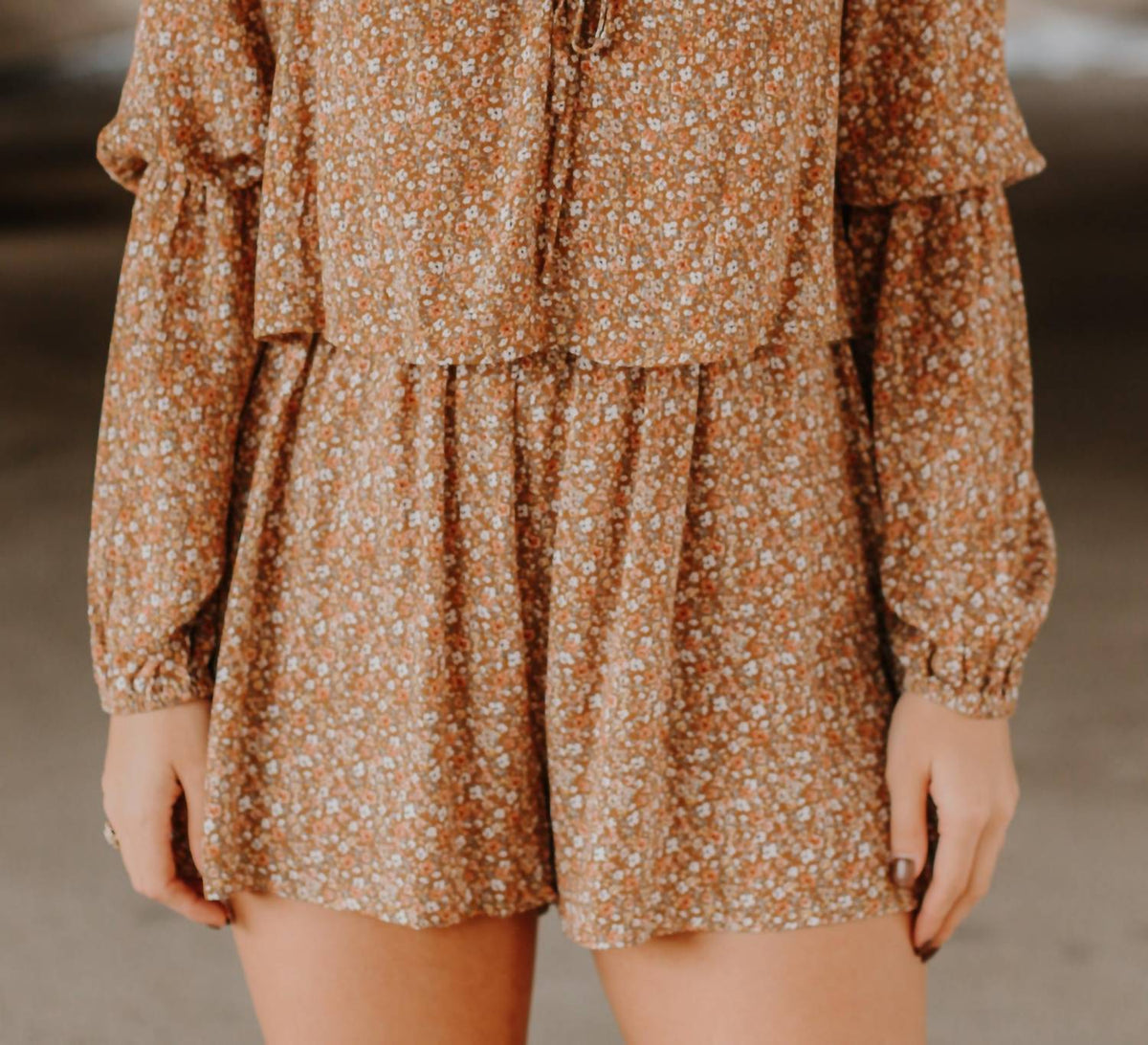 Le Lis - Read My Mind Floral Romper