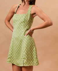 Le Lis - Square Neck Sleeveless Mini Dress