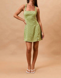 Le Lis - Square Neck Sleeveless Mini Dress