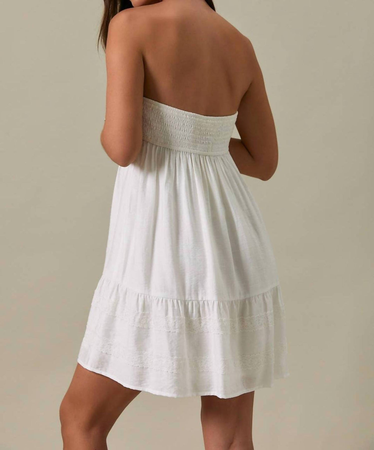 Le Lis - Strapless Babydoll Dress