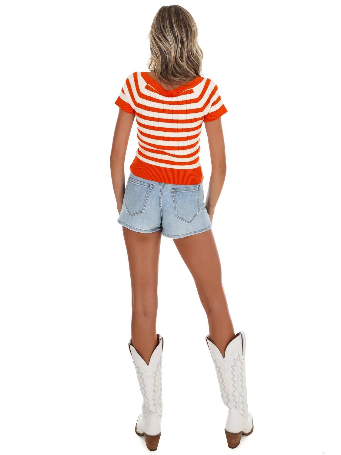 Le Lis - Tailgate Cutie Stripe Top