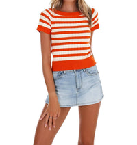 Le Lis - Tailgate Cutie Stripe Top