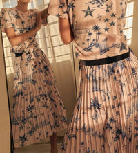 Le Superbe - All Tied Up Short Sleeve Tee - clothing - cotton - patterned