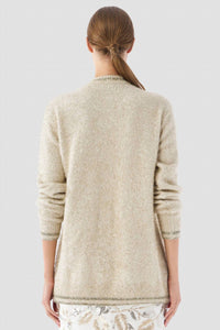 Le Superbe - Celestial Knit Cardigan - cardigans - clothing - gold