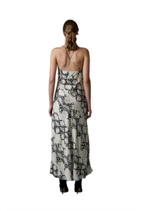Le Superbe - Gia Slip Dress - animal - black - clothing