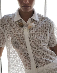 Le Superbe - Micro Crochet Camp Shirt