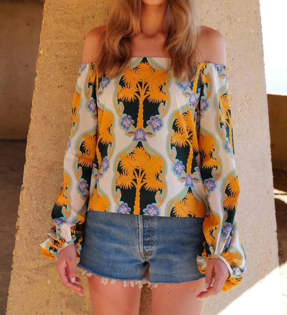 Le Superbe - Palm Insignia Top