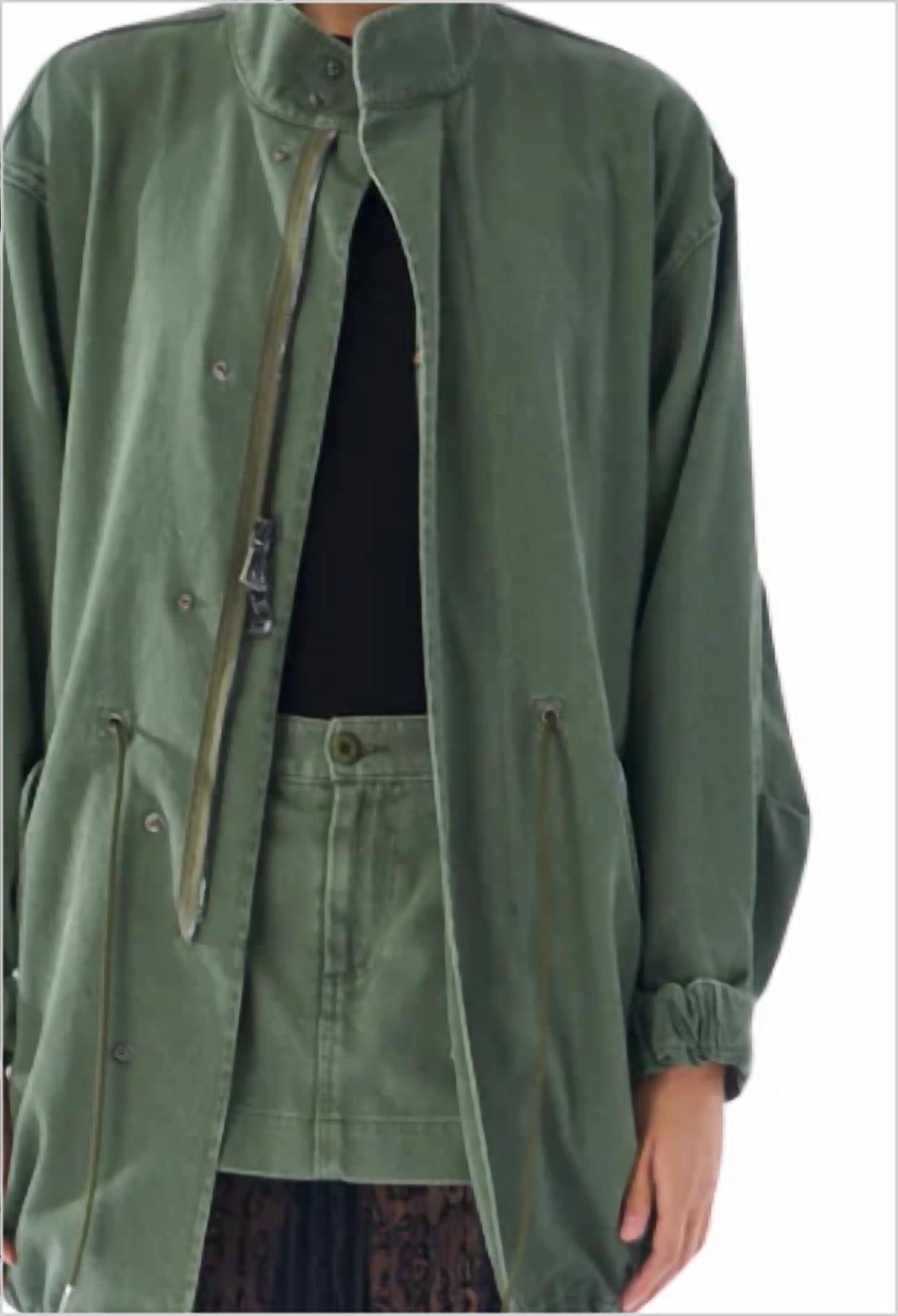 Le Superbe - Utility Anorak - clothing - cotton - green