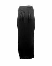 Lebel Fashion Group - Women's Eos Maxi Skirt - black - clothing - knee - length - skirts
