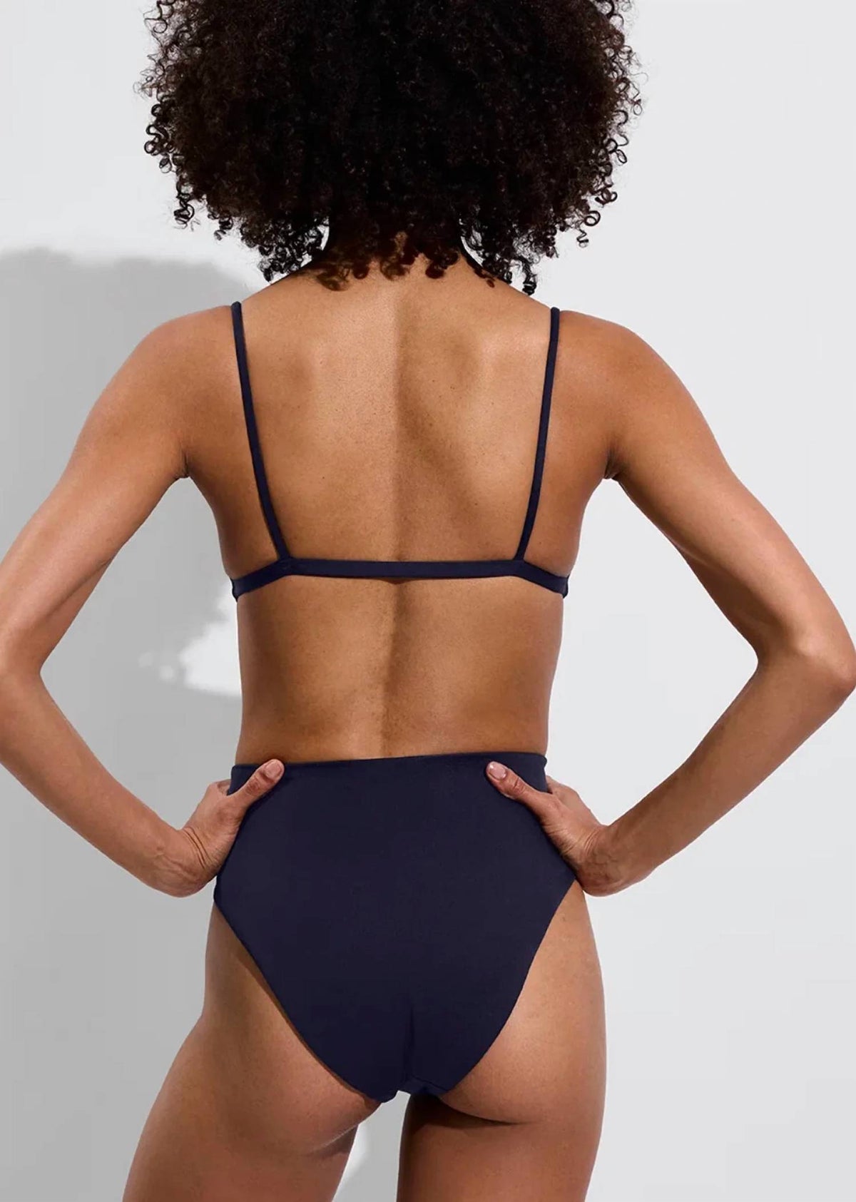 Left On Friday - Sandy Triangle Bikini Top