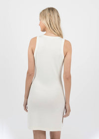 Leimere - SPLIT NECK DRESS