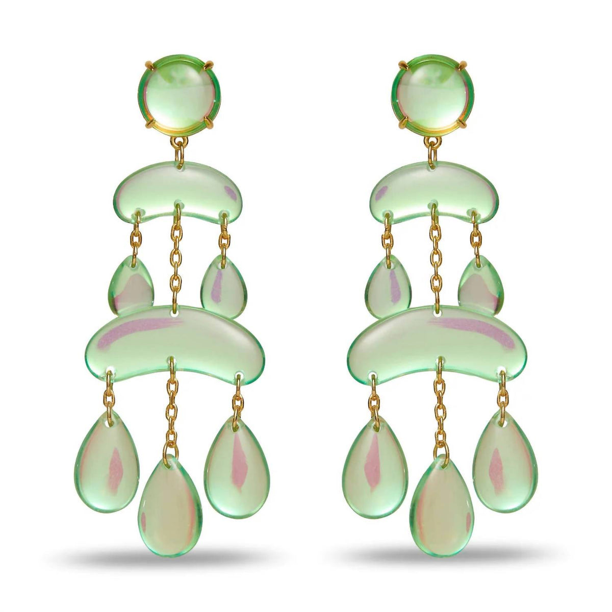 Lele Sadoughi - Women's Raindrop Chandelier Earrings