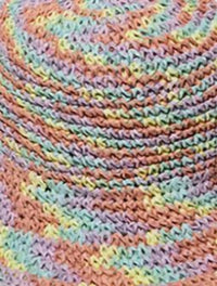 Lele Sadoughi - Women's Raffia Rainbow Bucket Hat