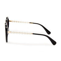 Lele Sadoughi - Women's Sweetheart Sunglasses - accessories - black - sunglasses
